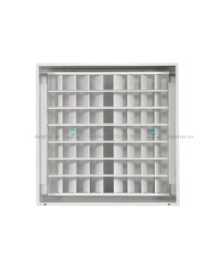 Cửa gió 2 lớp nan bầu dục có cơ cấu lật (DDG) - Double deflection grille